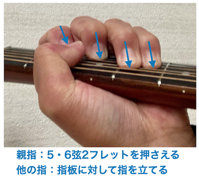 Bm-chord　コツ6