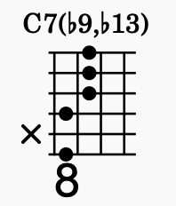 テンションコード C7(-9,-13) 6